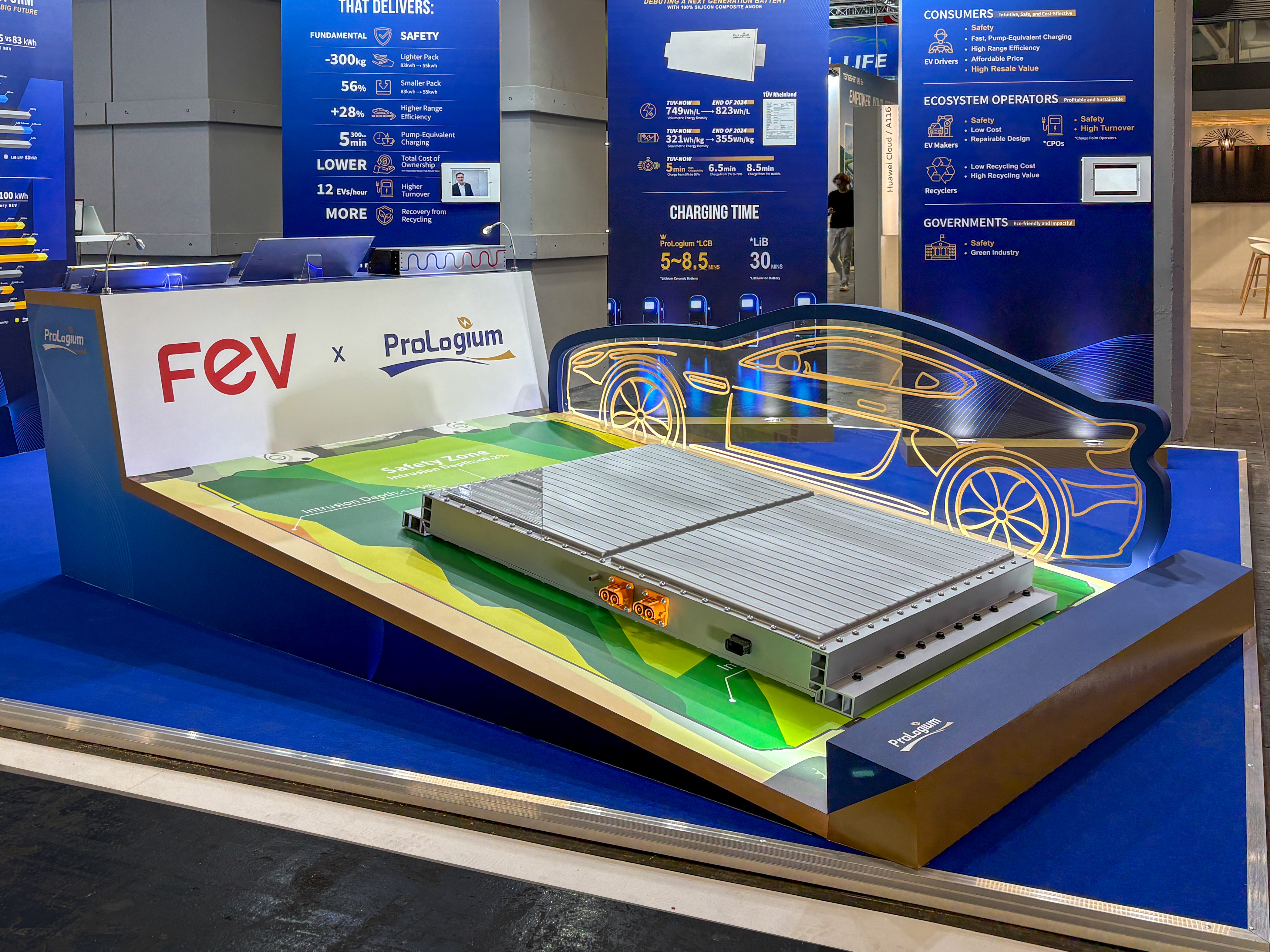 Prologium debuted world’s first 100% silicon composite anode at the Paris Motor Show